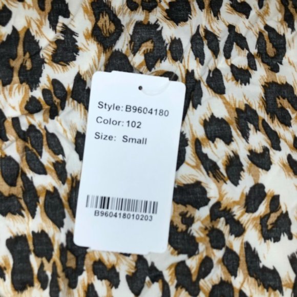 NWT Gorgeous Cheetah Print High Low Dress - Picture 6 of 7